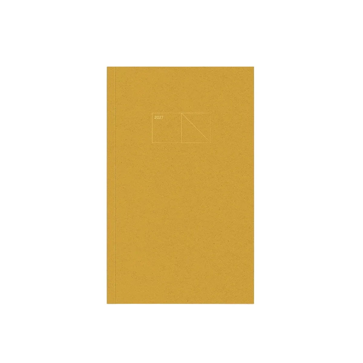 Copper 2027 Calendar Light Softcover - Fountain Pen Friendly Planner - Tumeric