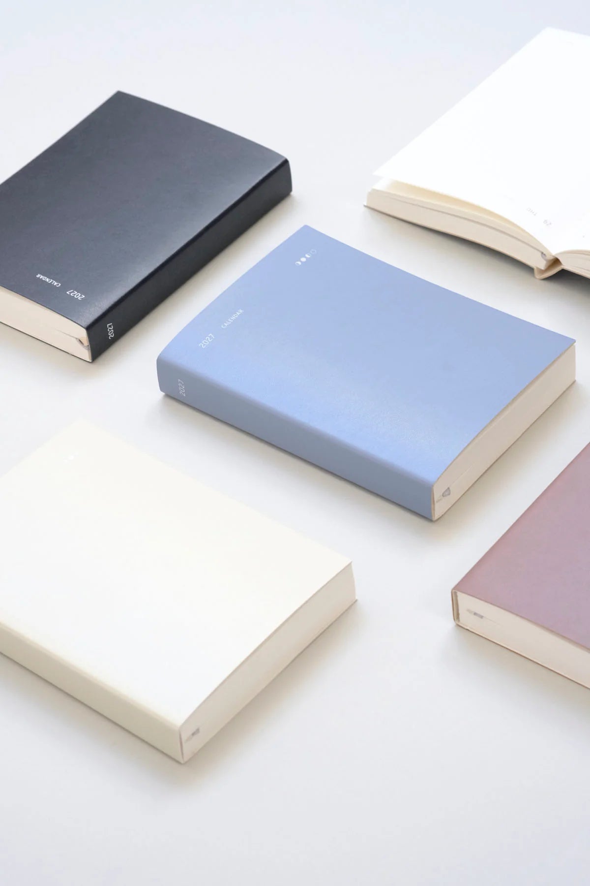 Everyday 2026 Daily Calendar - Dove Blue - Fountain Pen Friendly Planner - Made in Poland