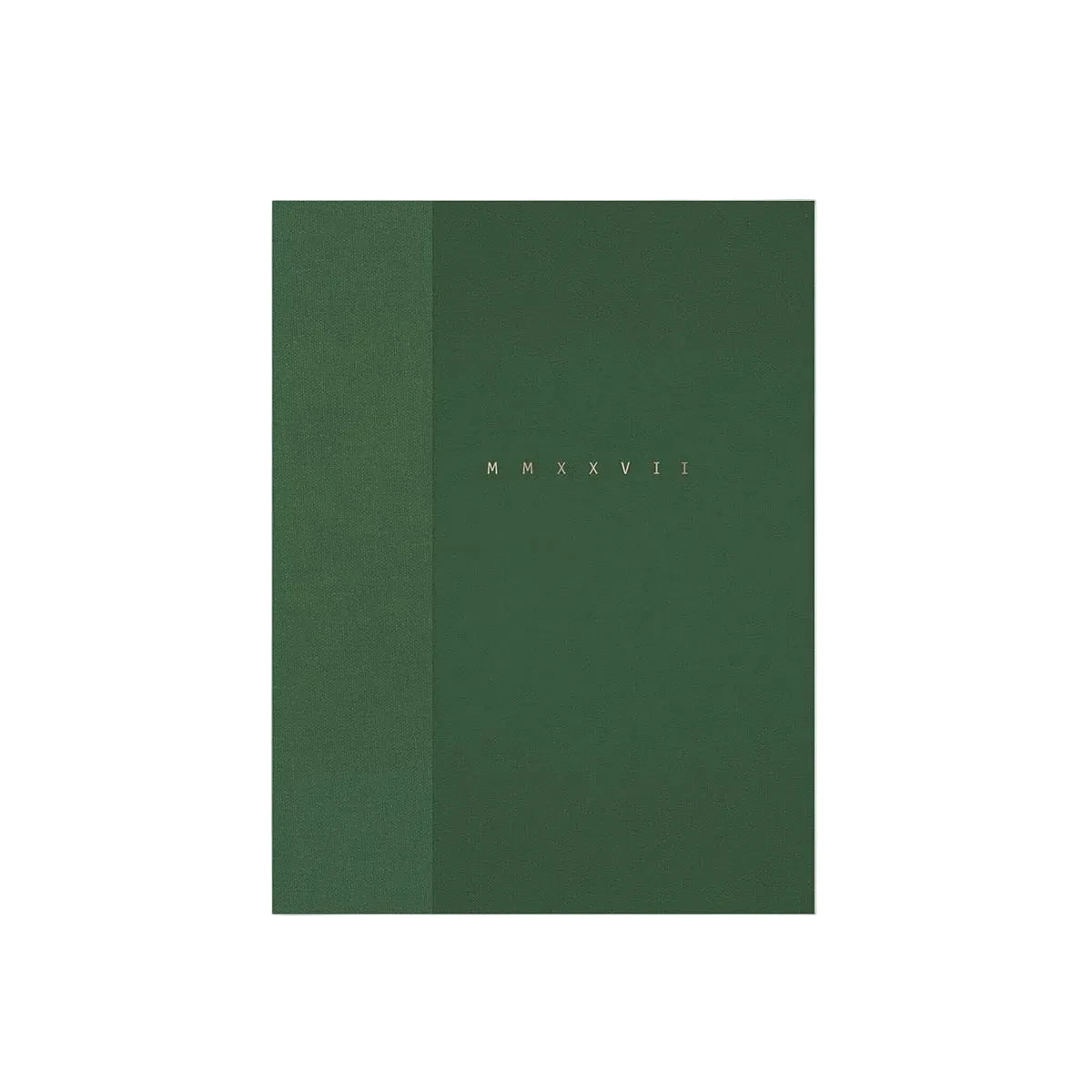 Klasyk 2027 Calendar - Fountain Pen Friendly Calendar - Moss