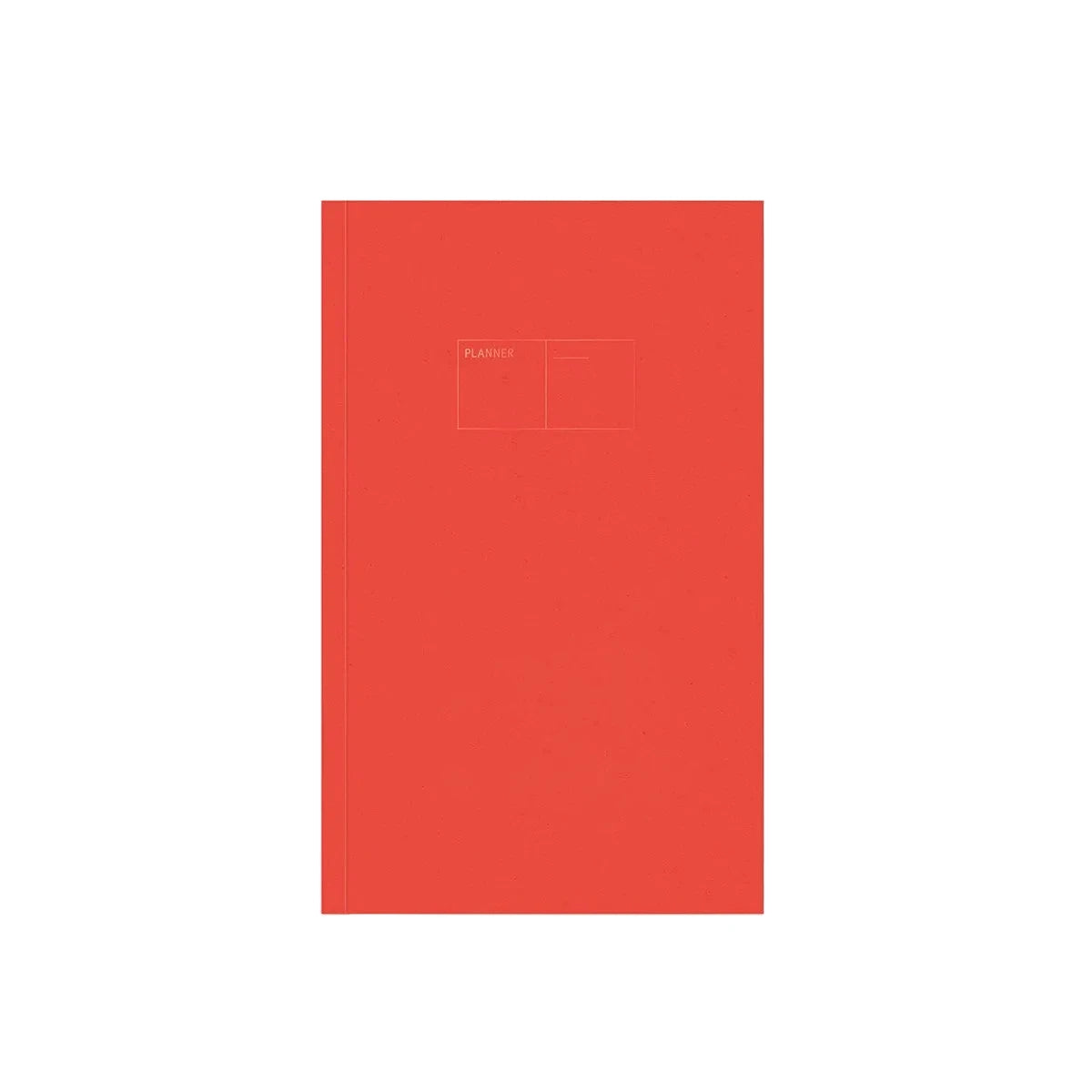Copper Undated Calendar Light Softcover - Fountain Pen Friendly Planner - Poppy