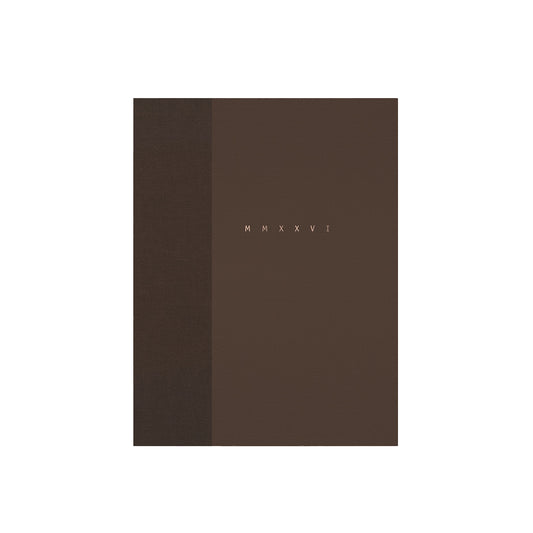 Klasyk 2026 Calendar Fountain Pen Friendly Calendar Cocoa