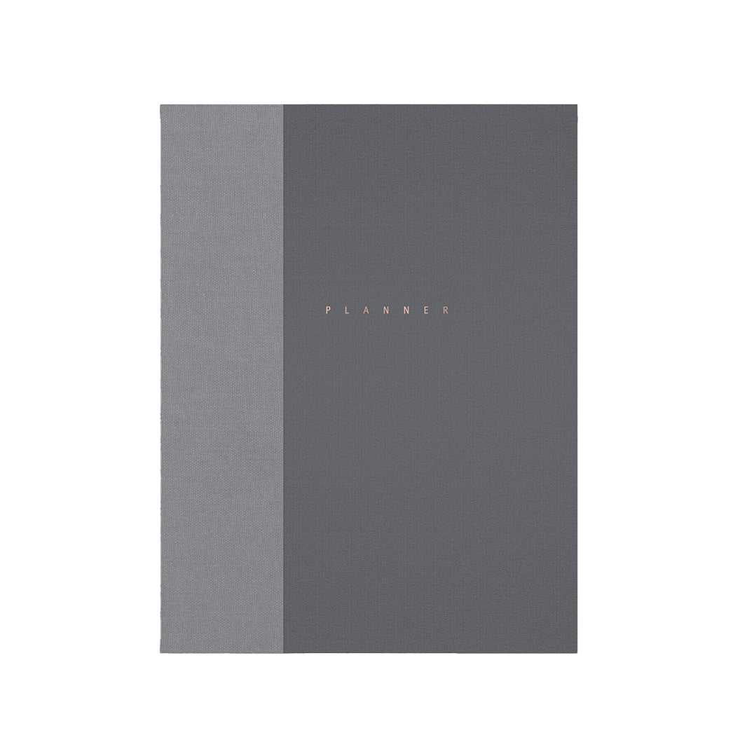 Papierniczeni Klasyk Undated Planner Fountain Pen Friendly Anthracite