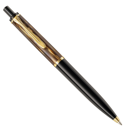 Pelikan Classic K200 Ballpoint Pen - Brown Marble - Made In Germany