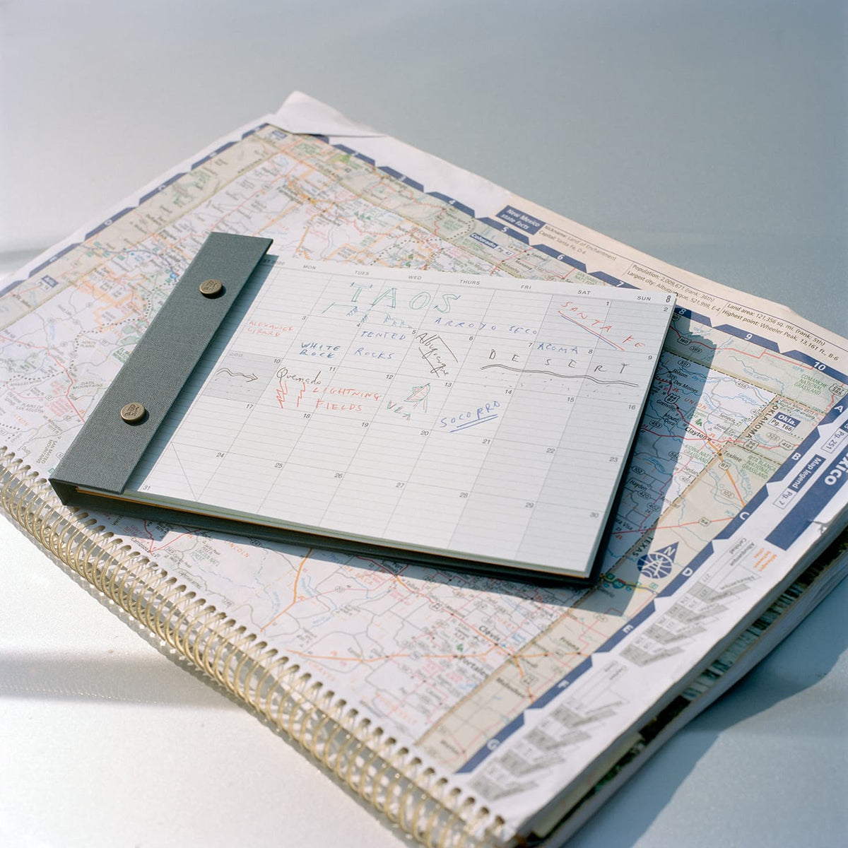 Postalco Snap Pad Calendar 2027 - A5 - Made in Japan lifestyle