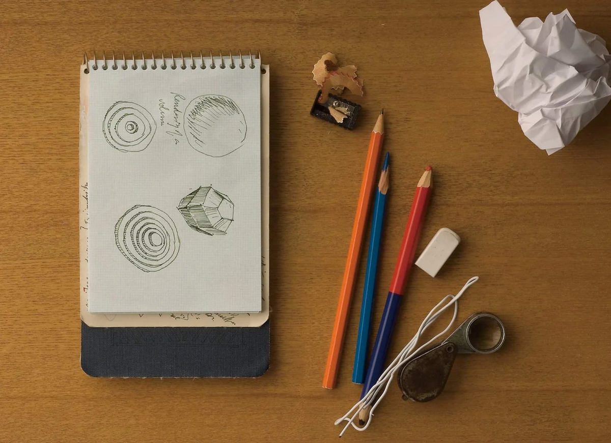 Postalco Notebook A6 - Ecru - Fountain Pen Friendly - Made in Japan flipped over lifestyle