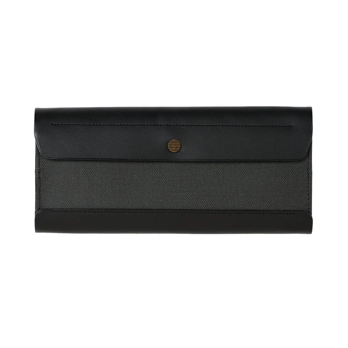 Postalco Tool Box Leather Pen Case - Black - Made in Japan