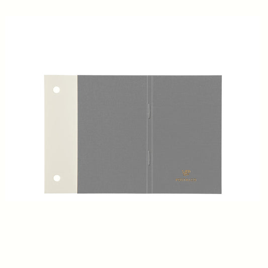 Postalco Snap Pad Memo Pad - A6 - Fountain Pen Friendly Paper - Made in Japan Light Gray