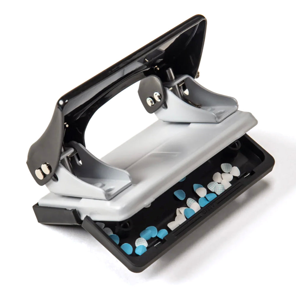 Postalco Snap Pad PLUS 2 hole punch black open