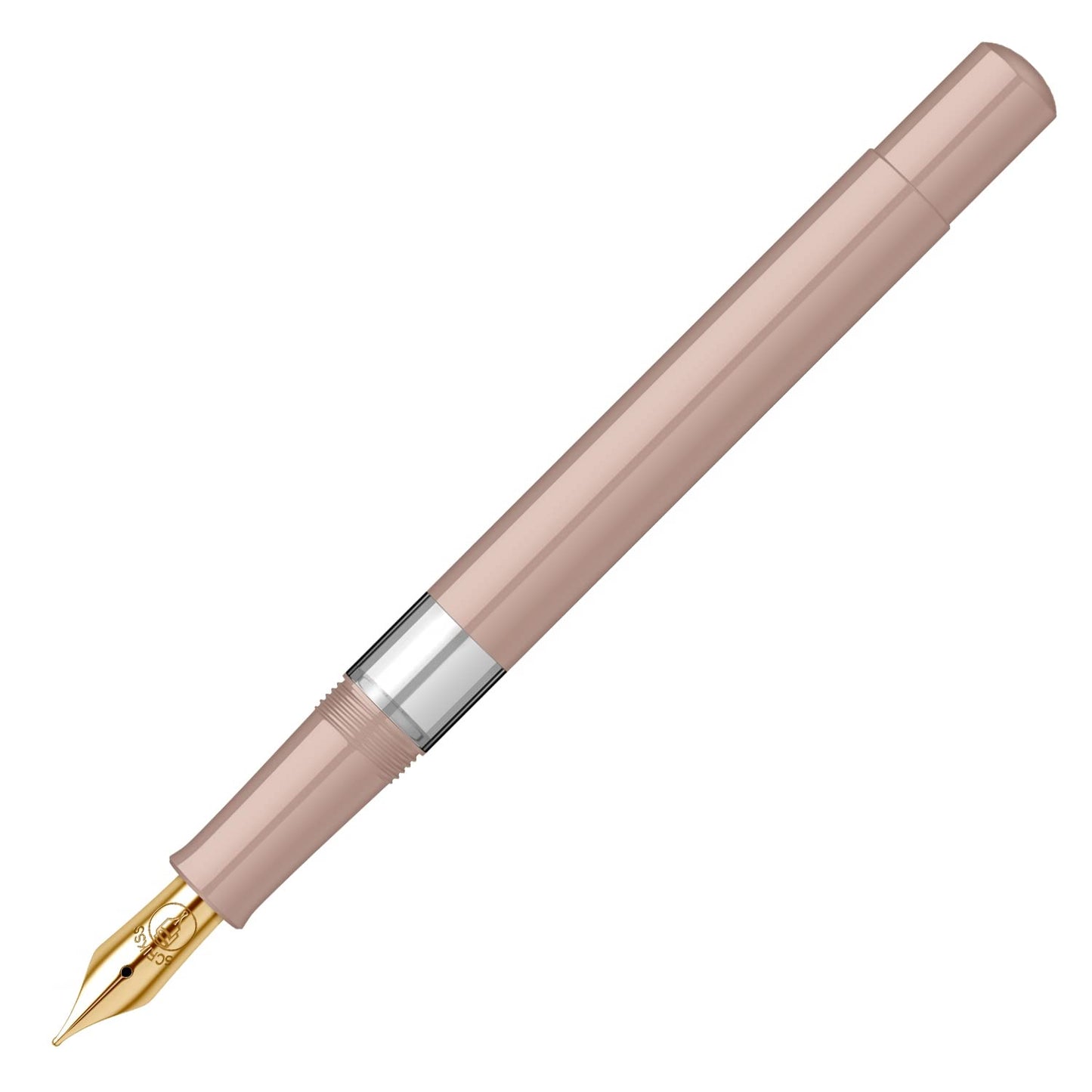 Scrikss 419 Fountain Pen - Safari - Piston Filler - Made In Turkey Uncapped