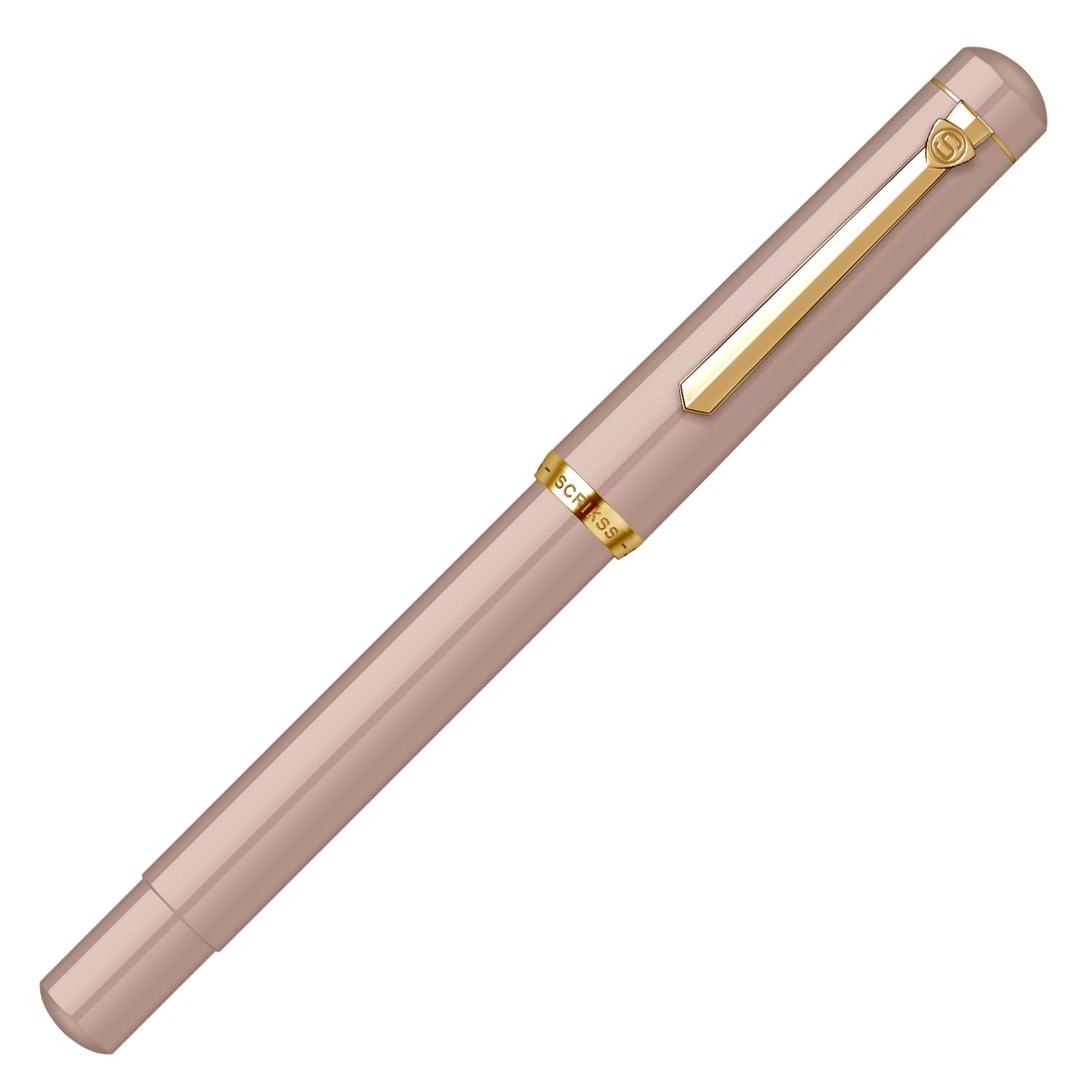 Scrikss 419 Fountain Pen - Safari - Piston Filler - Made In Turkey Capped