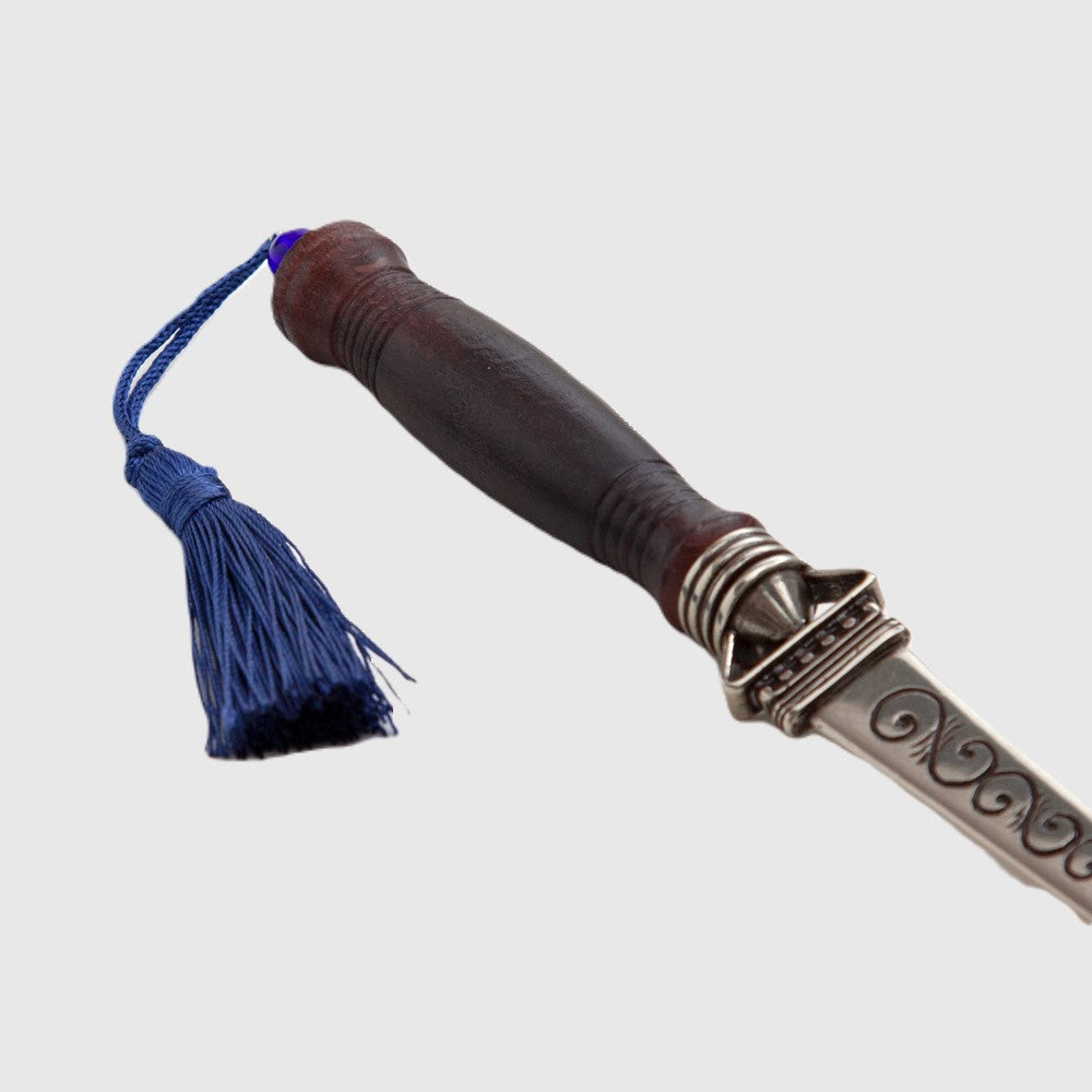 Bortoletti Letter Opener - Wood handle made in Italy handle detail