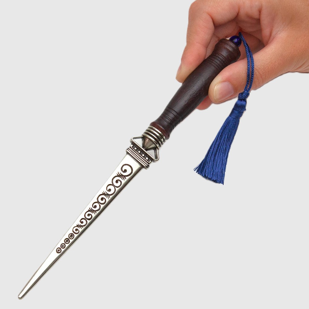 Bortoletti Letter Opener - Wood handle made in Italy in hand
