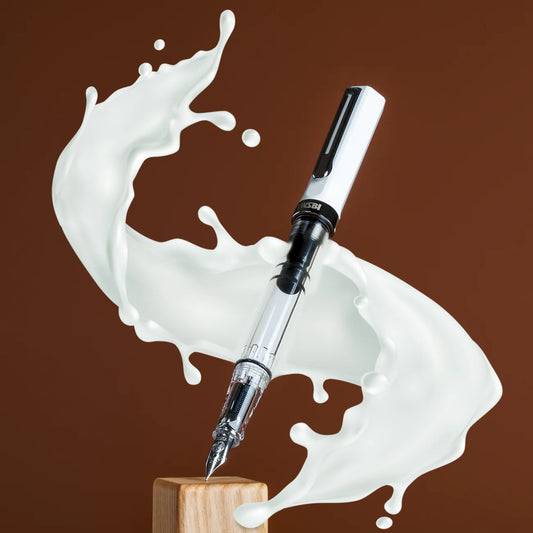TWSBI Eco Fountain Pen - White - Piston Filler - Demonstrator - Made in Taiwan lifestyle
