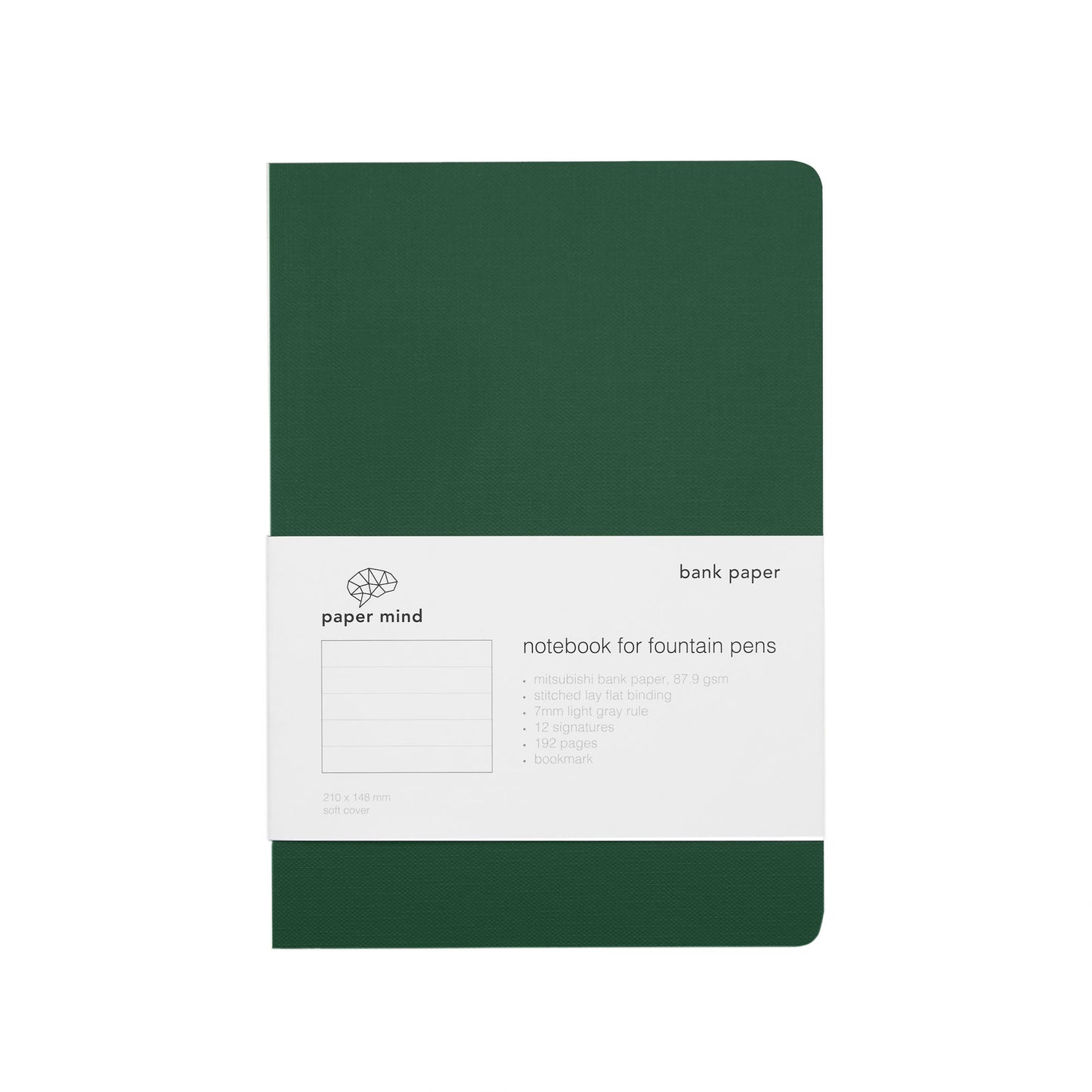 Mitsubishi Bank Paper Notebook - RULED