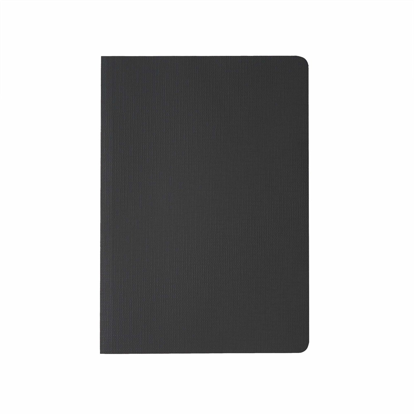 Black Fountain pen friendly Mitsubishi Bank paper notebook front from the paper mind