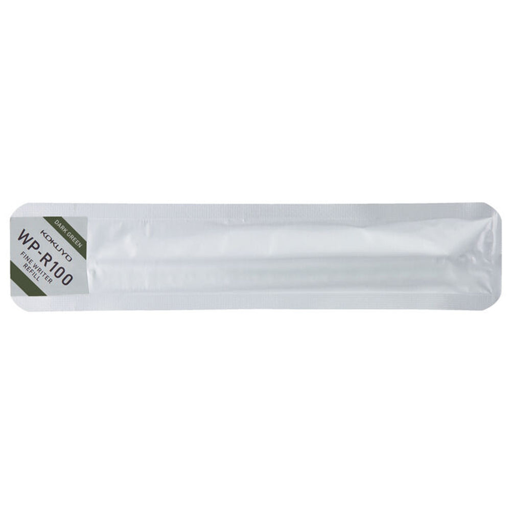 Kokuyo WP Finewriter Pen Refill - Dark Green - Made in Japan package