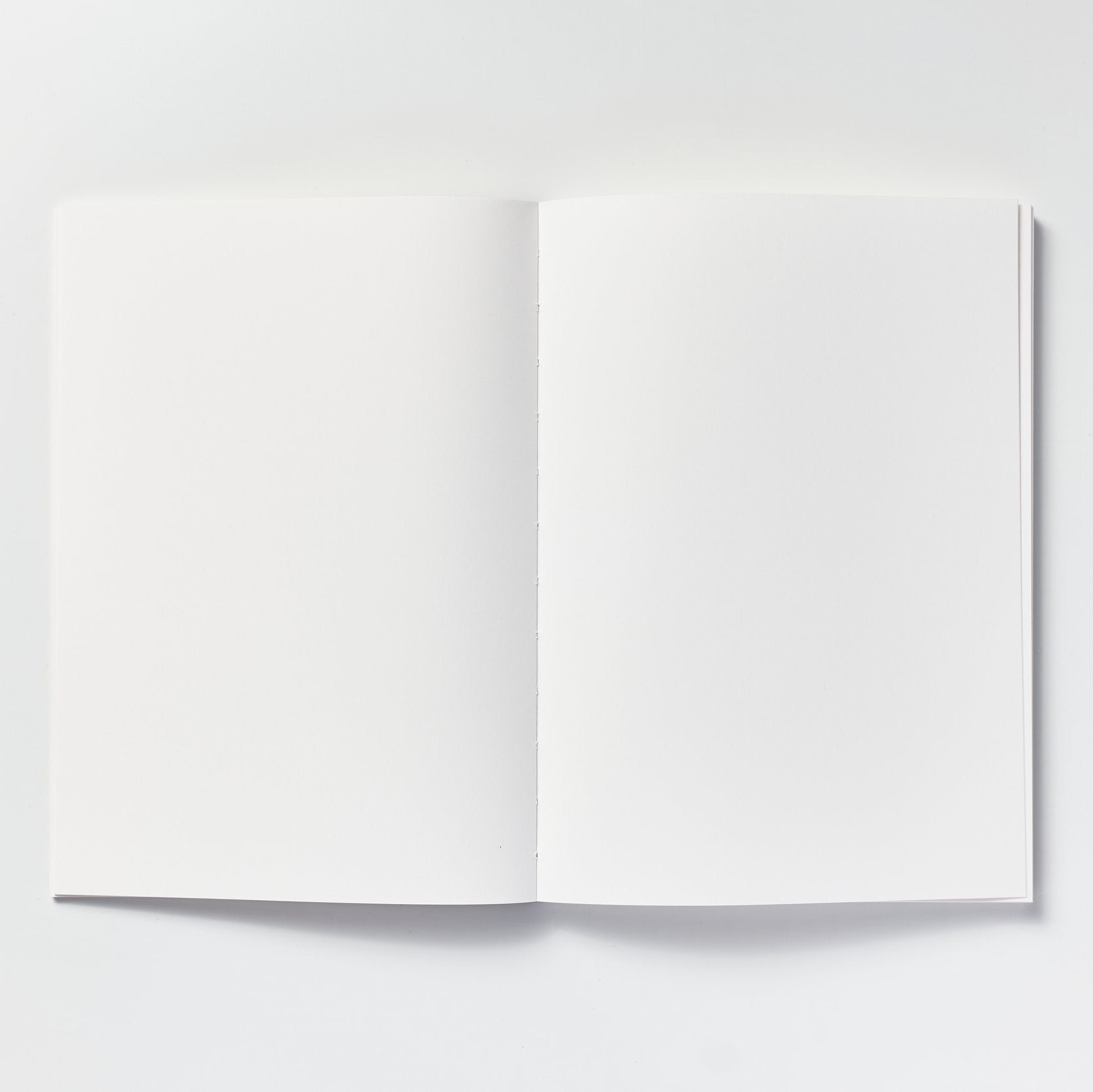 Nakabyashi Yu-Sari Soft Cover Notebook - B5 - Blank Fountain Pen Notebook Made in Japan open