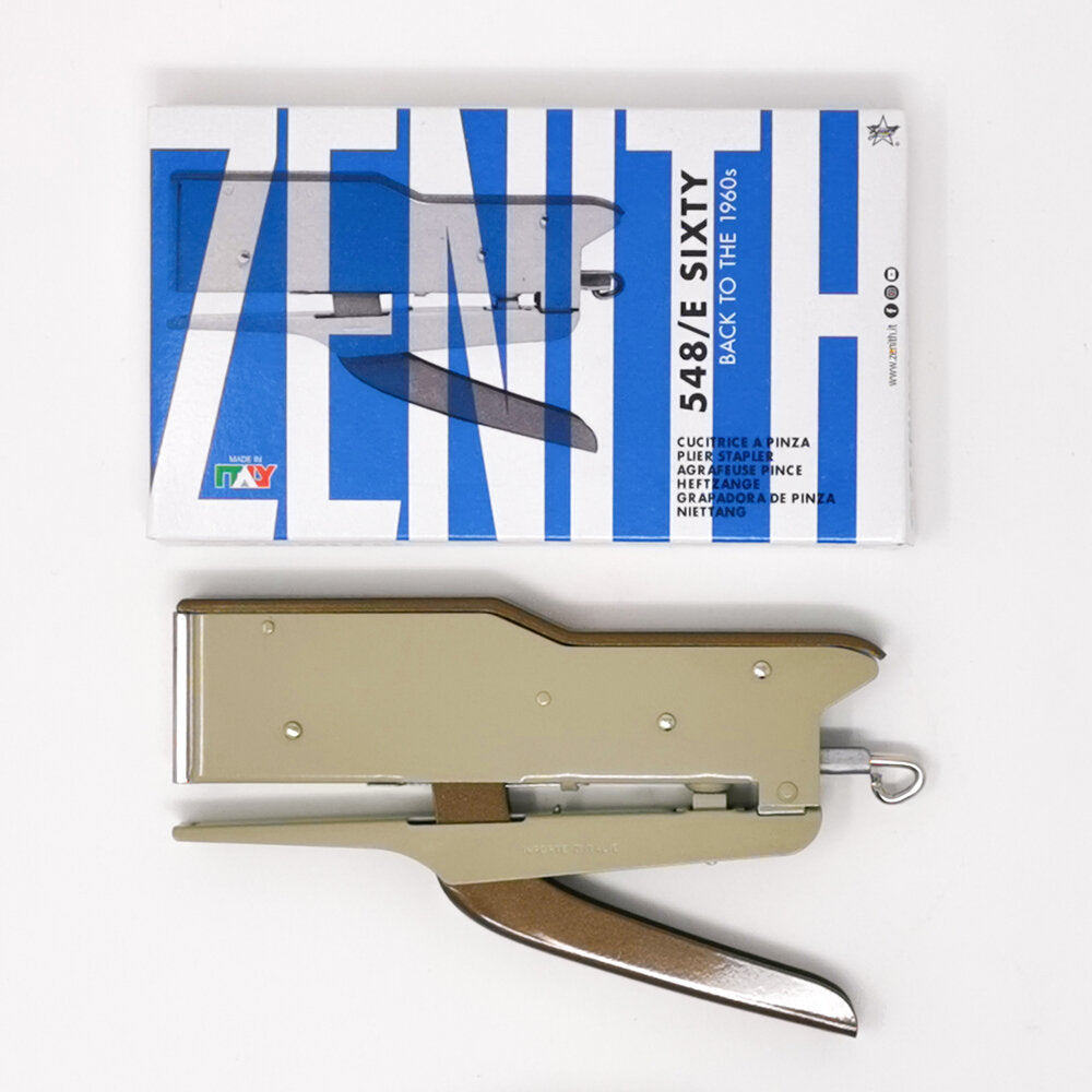 Zenith 548/E SIXTY Pliers Stapler Made in Italy with box