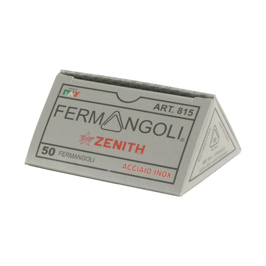 Zenith Corner Clips - Stainless Steel Paper Clips