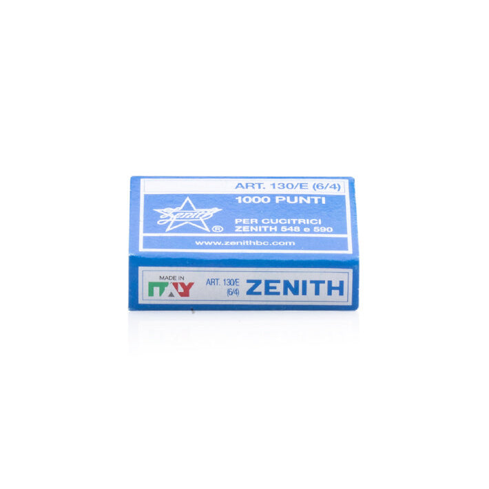 Zenith 130/E Staples - Box of 1000 Made in Italy Pliers Staple Refill