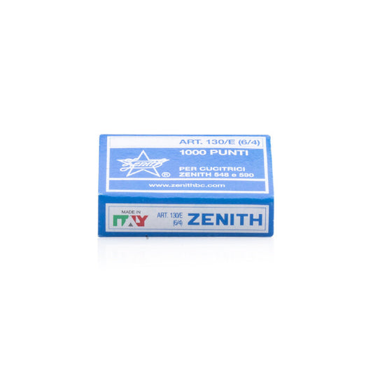 Zenith 130/E Staples - Box of 1000 Made in Italy Pliers Staple Refill