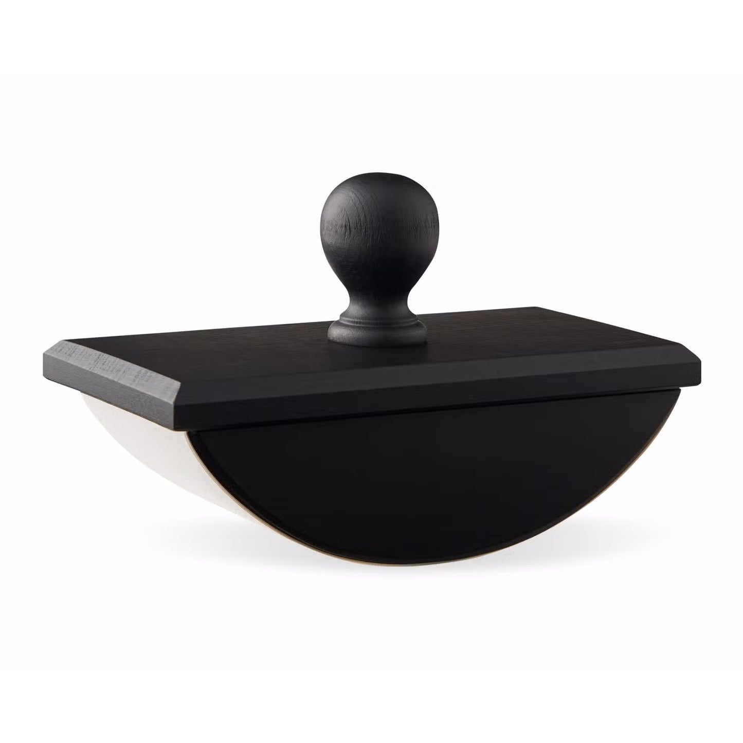 Quench Ink Eraser Rocking Blotter - Black Beech Wood