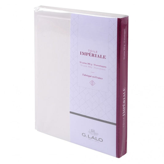 G. Lalo Toile Impériale Correspondence Card Set Fountain Pen Friendly Made in France