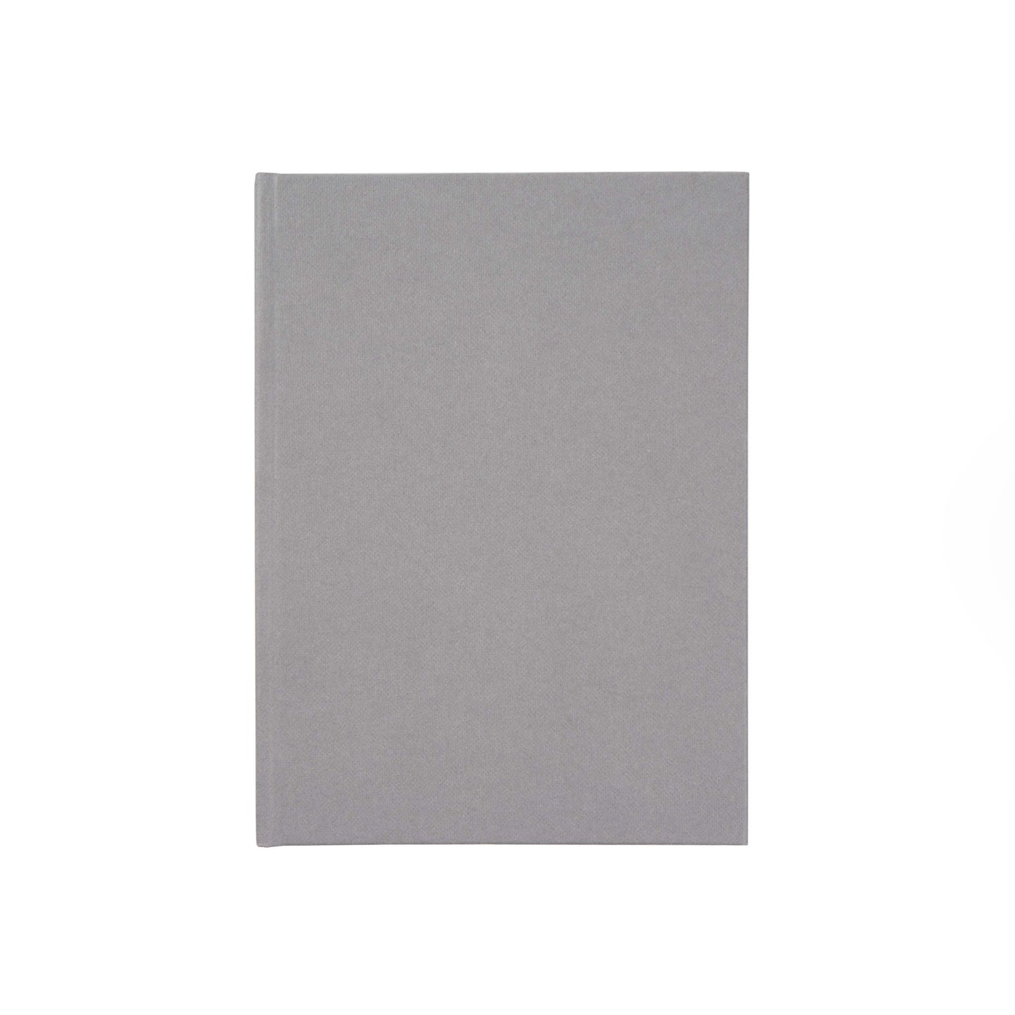 Blocker paper notebook, fountain pen friendly hardcover notebook against a white background