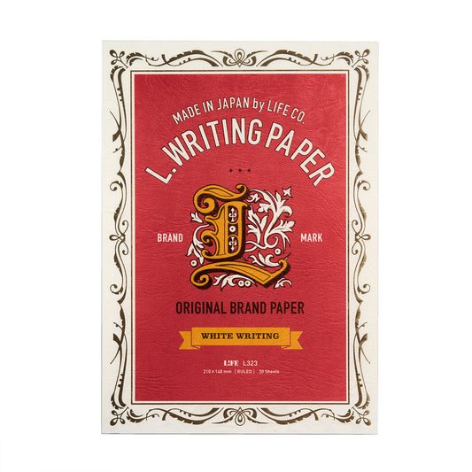 LIFE L. Writing Paper Pad Fountain Pen Friendly writing pad