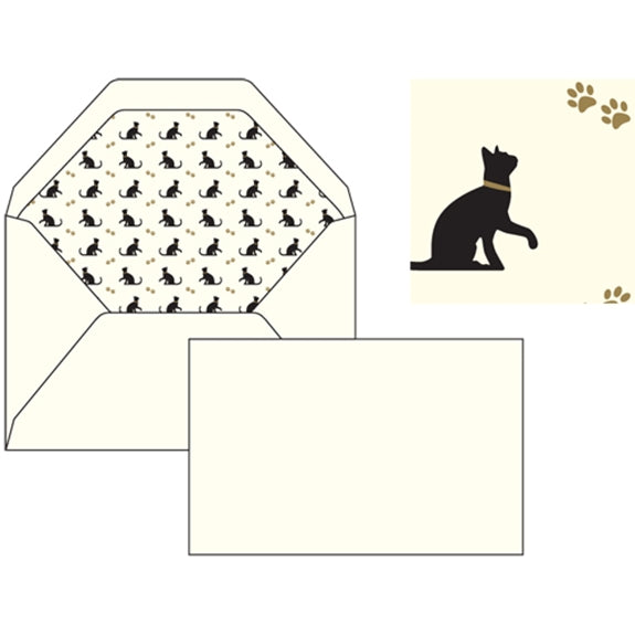 Letterpress Flat Card Letter Set