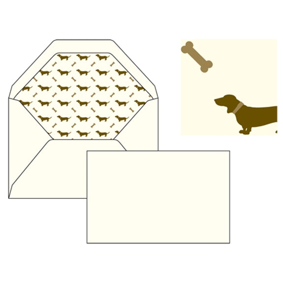 Letterpress Flat Card Letter Set