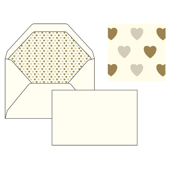 Letterpress Flat Card Letter Set