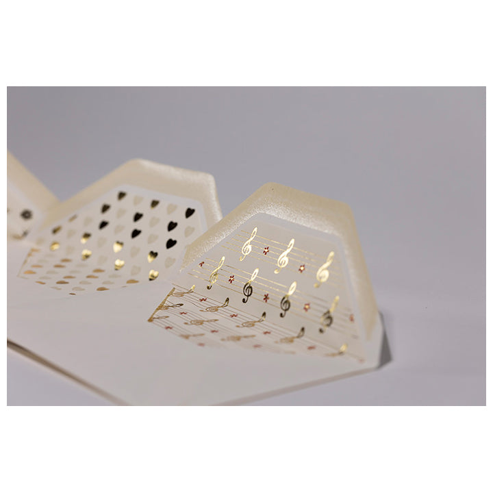 Letterpress Flat Card Letter Set