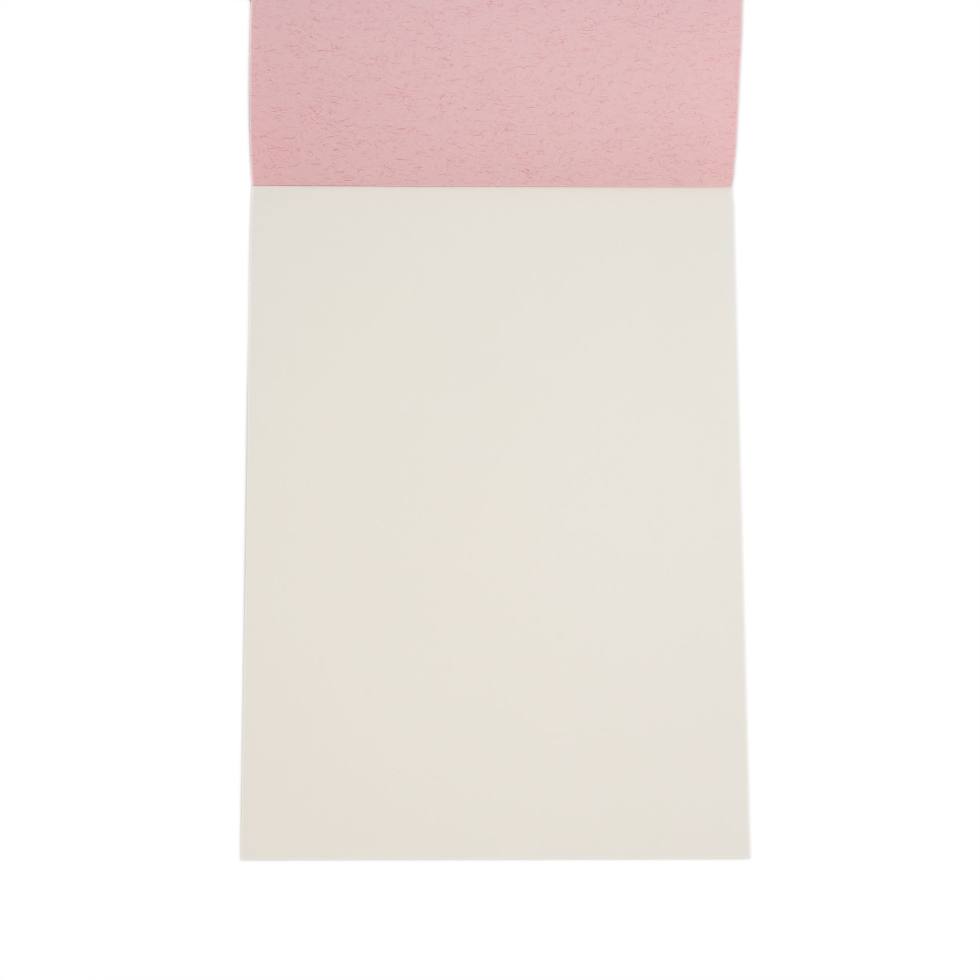Life Bank Paper Pad Fountain Pen Friendly notepad open on white background
