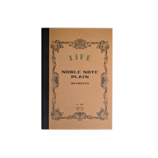LIFE Japan Noble Note Mini Plain Made in Japan Pocket Notebook Fountain Pen friendly pocket notebook