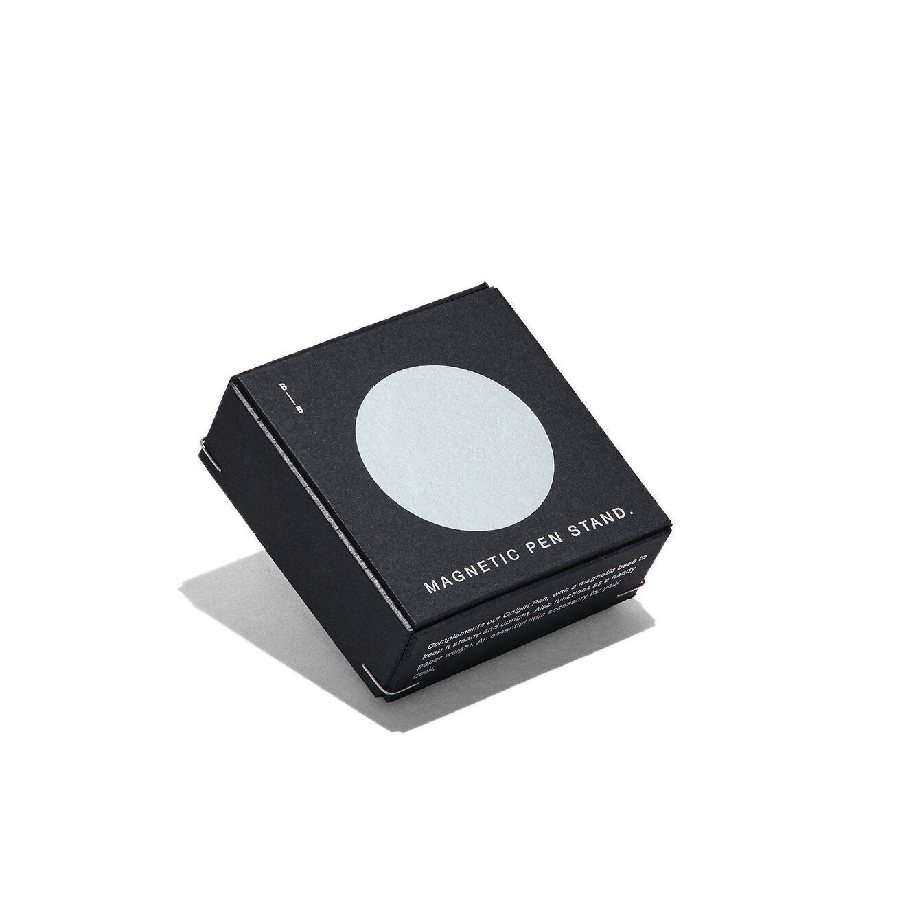 Box for Magnetic Pen Stand Base Made in the UK Desk Pen Black