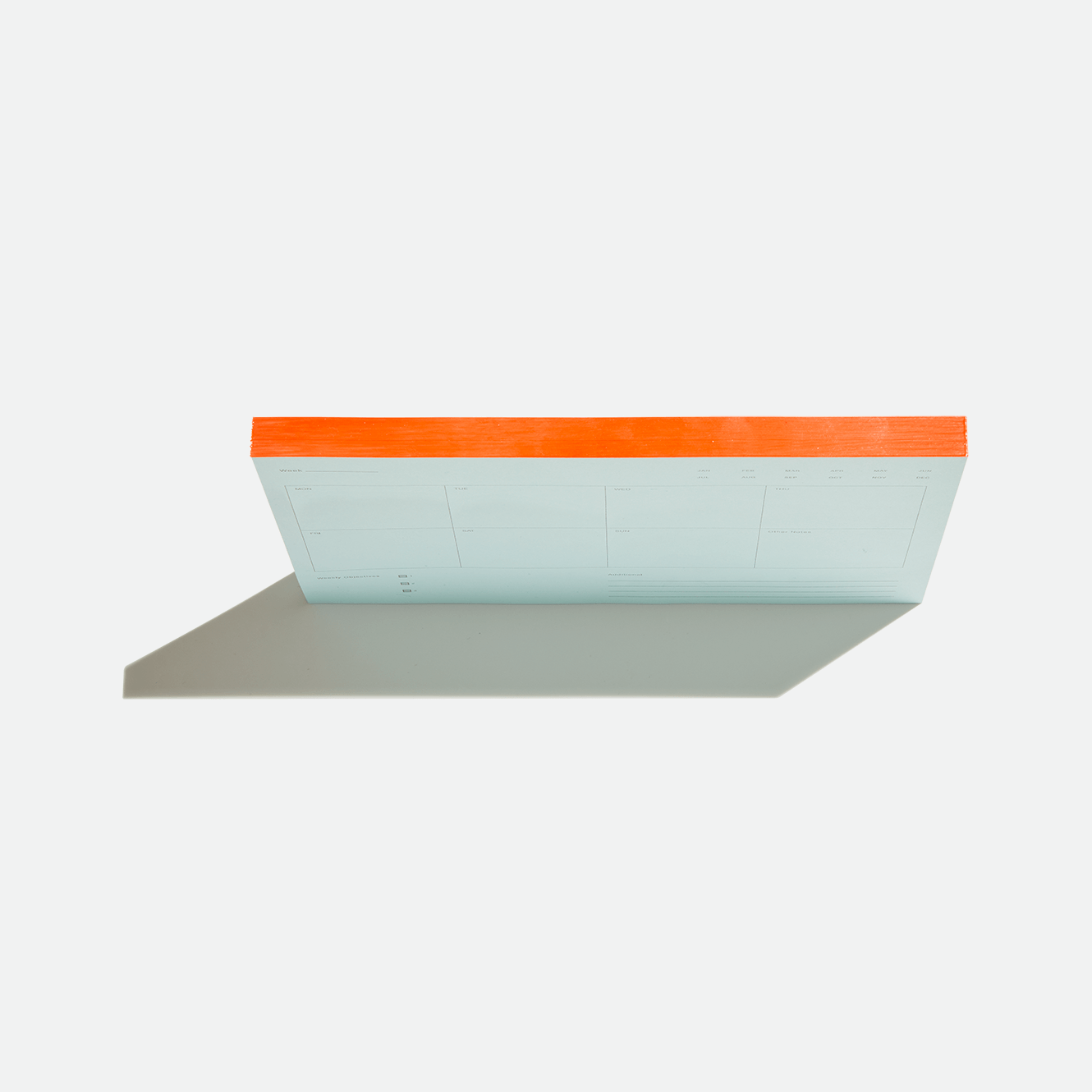 Weekly Notepad by Before Breakfast Pale Blue top Fountain Pen Friendly