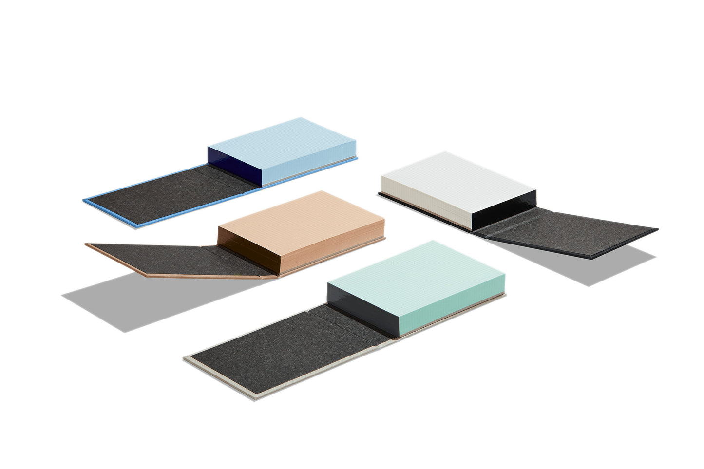 Before Breakfast Work Pad Open - Made in London - fountain pen friendly notepads