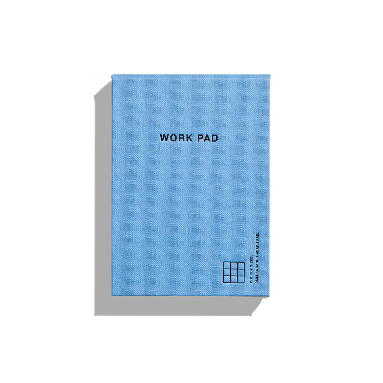 Before Breakfast Work Pad Cornflower - Made in London - fountain pen friendly notepad