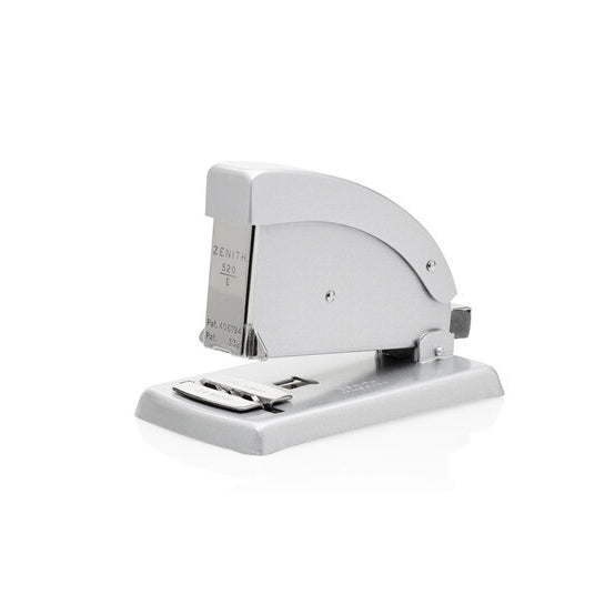 520 E A desktop aluminum stapler Made in Italy Front