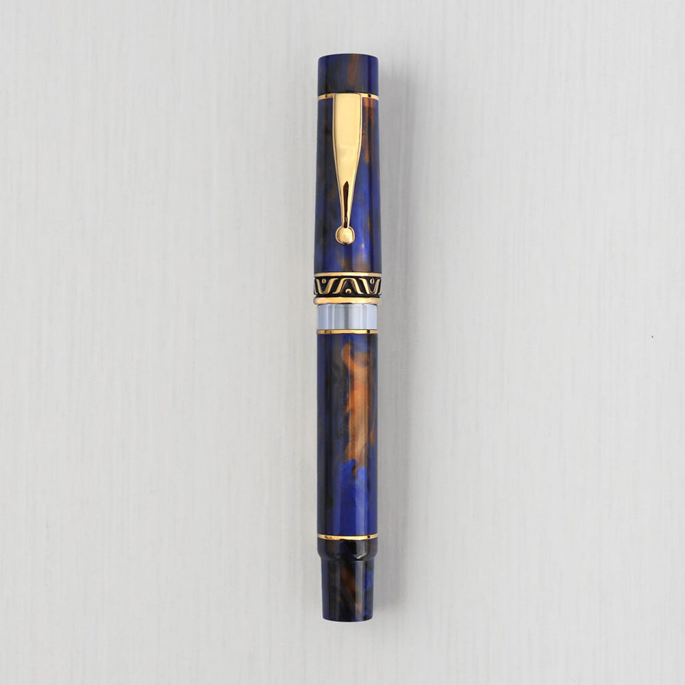 Gioia Bellavista Fountain Pen - Crepuscolo (Ball Clip)