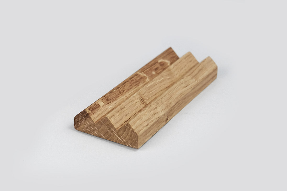 Oak Wood Pen Tray - Small