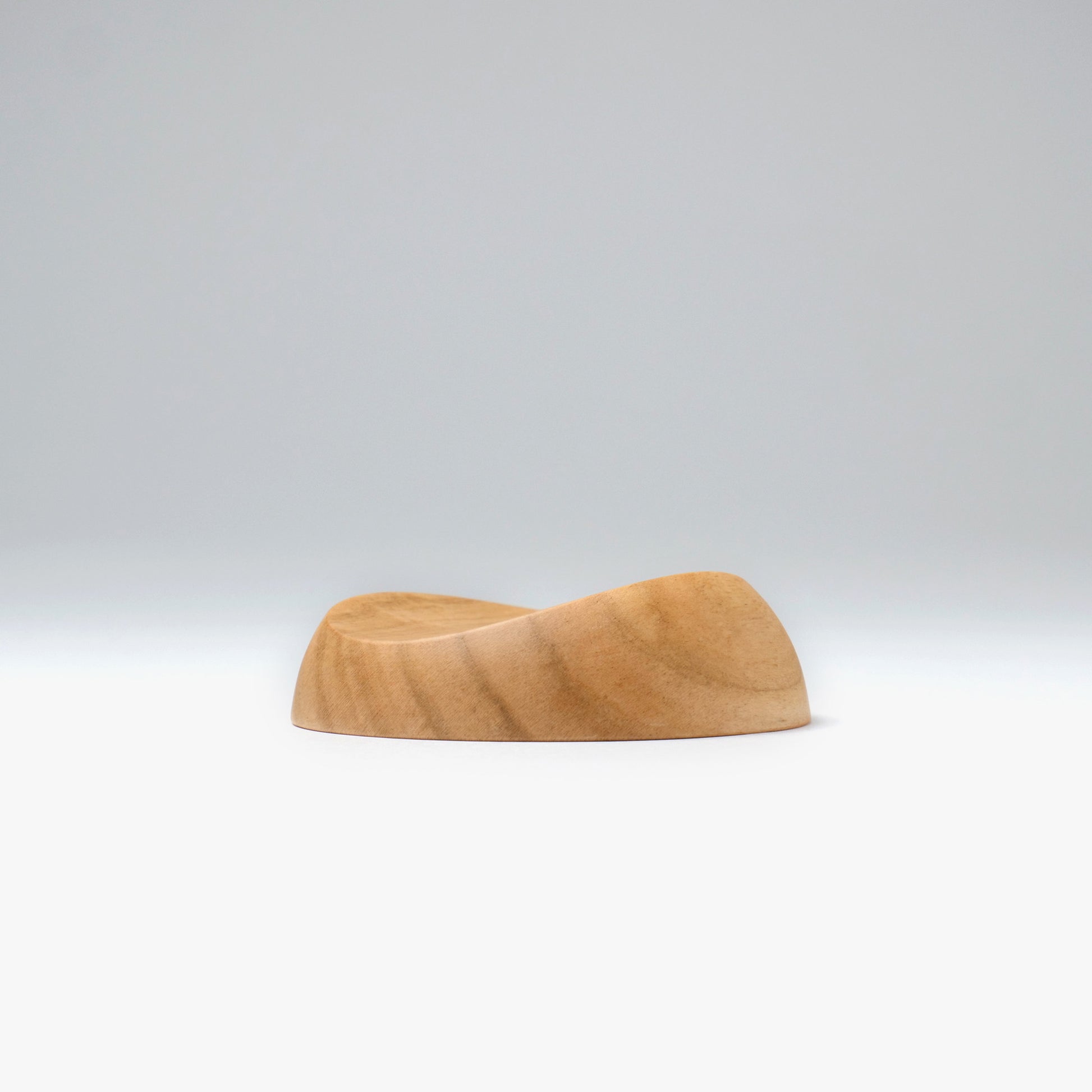 Kakimori Sakura Wood Pen Rest. Dip Pen Rest made in Japan angle