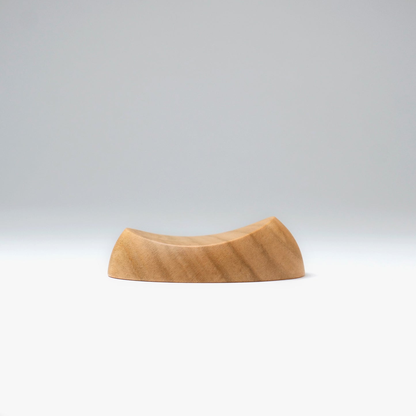 Kakimori Sakura Wood Pen Rest. Dip Pen Rest made in Japan side view