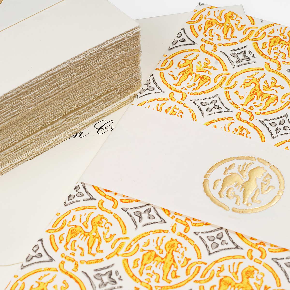 Medioevalis Deckle Edge Writing Pad